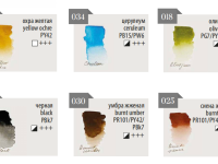 Набор акварели Малевичъ "Veroneze" сельский, 6 цв*2,5 мл