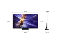 Телевизор Samsung QE55S90FAUXRU, 55", OLED 4K UHD, 120–144 Гц, Smart TV (Tizen)