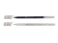 Набор ручек гелевых "Сонет" 0,5 мм, 2 штуки (белая, черная)
