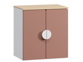 Шкаф детский Милна 2.5-60x64 Розовый