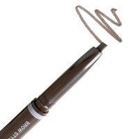 Стойкий треугольный автокарандаш для бровей с щёточкой Mizon Brow Styling Pencil - GRAY