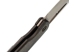 Складной нож We Knife Baloo, сталь CPM 20CV, рукоять титан/микарта