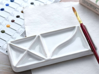 Палитра художественная керамическая "ГЕОМЕТРИЯ"