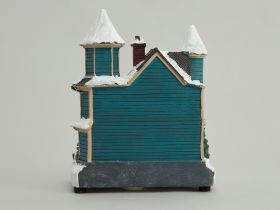 Статуэтка Снежная деревня/Villaggio di Neve I