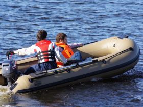 Лодка ПВХ BADGER DL 390 AL