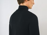 Водолазка из хлопка, Черный