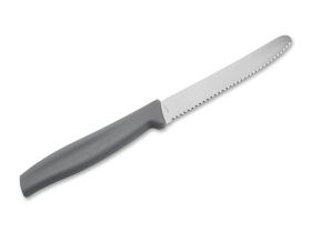 Нож кухонный для завтрака Boker Sandwich Knife Grey, нержавеющая сталь, рукоять ABS-пластик, серый