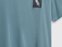 Футболка с принтом, Зеленый