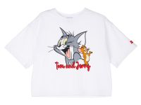 Фуфайка трикотажная для девочек (футболка)