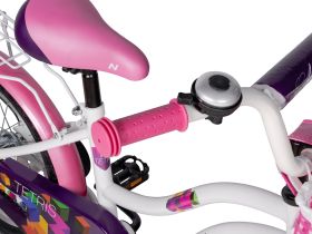 Детский велосипед Novatrack Tetris 16, год 2025, цвет Белый