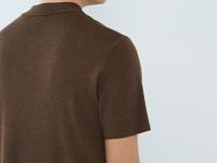 Вязаное поло, Серый