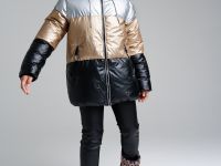 Куртка текстильная с полиуретановым покрытием для девочек