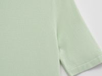 Джемпер свободного силуэта с коротким рукавом