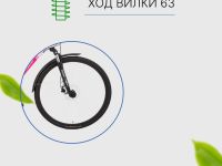 Женский велосипед Titan Racing Transporter Madison, год 2024, цвет Розовый, ростовка 16