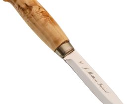 Нож финский Marttiini LYNX 132, сталь X46Cr13, рукоять карельская береза