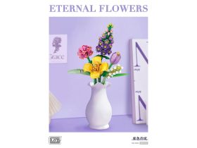 4604_MK Конструктор Фиолетовый букет