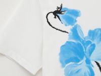 Футболка из хлопка с принтом