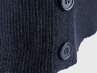 Вязаный жилет для девочек, Синий