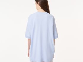 Женская хлопковая футболка Lacoste