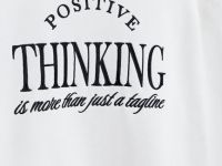 Свитшот с вышивкой для девочек, Белый