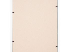 Рамка пластиковая OfficeSpace 21*30 см, № 9, белый/золото