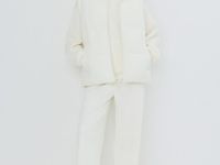 Утеплённый жилет, Бежевый