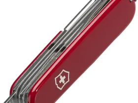 Нож перочинный Victorinox Fieldmaster, сталь X50CrMoV15, рукоять Cellidor®, красный, 15 функций, 91мм