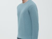 Джемпер из хлопка прямого кроя