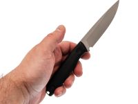 Фиксированный нож Град Горький Оса, сталь AUS-10Co, рукоять микарта, черный