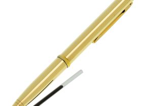 Скрытая ручка-нож Штурм, золотая