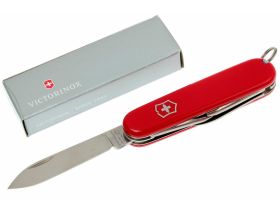 Нож перочинный Victorinox Recruit, сталь X55CrMo14, рукоять Cellidor®, красный