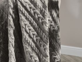 Плед Novallas, серый