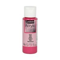 Акрил для декора Pebeo "Acrylic Paint" 59 мл, матовый, фуксия