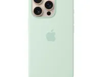 Чехол-накладка Silicone Case with MagSafe для iPhone 16 Pro Max (Aquamarine)