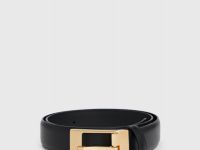 Ремень из искусственной кожи, Черный