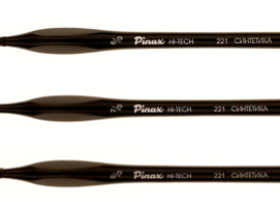 Кисть синтетика №4/0 круглая споттер Pinax "Hi-Tech 221" короткая ручка