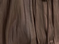 Блузка из сатина с поясом, Коричневый