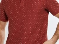 Однотонное поло из хлопка