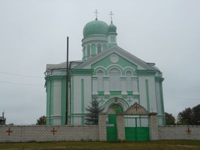 Церковь Сергия Родонежского с интерьером