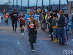 Около 700 участников. Впервые на Играх Манчаары провели массовый забег