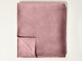 Плед Supersoft, дымчато-розовый