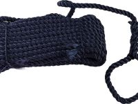 Конец швартовый d10мм, L10м, темно-синий, трехпрядный
