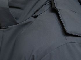 Утепленная куртка с капюшоном