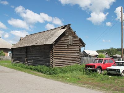Амбар двухкамерный (дерево)