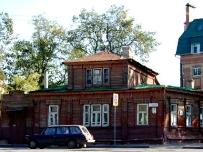 Дом, где жил литератор А.А.Коринфский