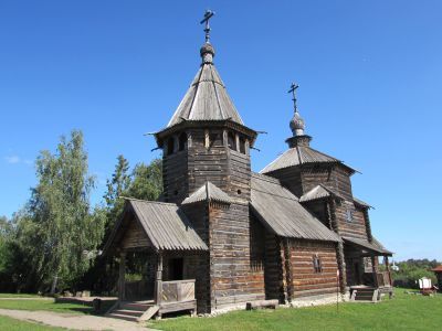 Воскресенская церковь из села Потакино (деревянная)