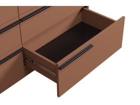 Комод Кимбол 160x70 Терракотовый