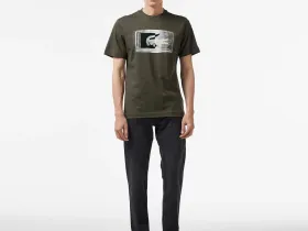 Мужская футболка Lacoste классического кроя