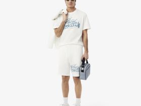 Мужские шорты Lacoste из органического хлопка