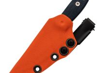 Нож Barmaley Knives Буратино, сталь AUS-10Co, рукоять Микарта, синий